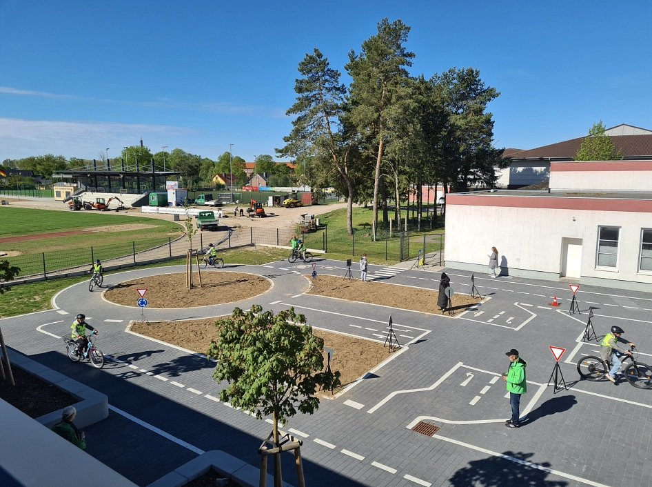 Blick auf den Verkehrsgarten Verkehrsgarten © Gemeinde Dummerstorf